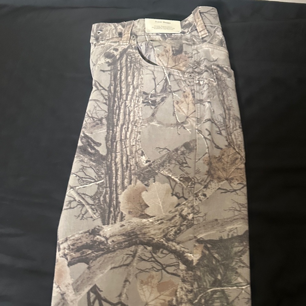 Camouflage Print Pants